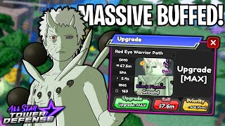 MASSIVE BUFFED 6 Star Obito Is Now A SINGLE PLACEMENT Unit  All Star Tower Defense Roblox [upl. by Ecyla]