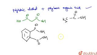 Glyptal polymer is obtained by the reaction of glycerol with [upl. by Latisha]