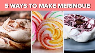 Meringue Recipes 5 Ways [upl. by Ddej]