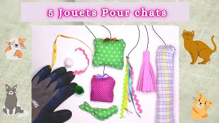 5 Jouets Faciles et Pas Cher à Faire pour un Chat [upl. by Artimas972]