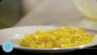 Fluffy Scrambled Eggs  Martha Stewart [upl. by Danila618]