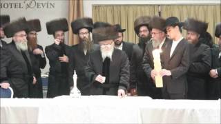 Skver Rebbe Visiting Pressburg Tammuz 5776 [upl. by Licha]