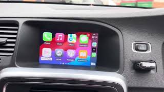 Volvo S60  Apple CarPlay Retrofit  TTW Installations [upl. by Aelak]