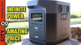 Ecoflow Delta Review  Solar Generator powerhouse [upl. by Esalb291]