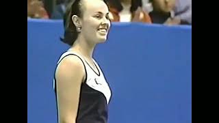 MHingis vs SGraf Highlights Tokyo 1999 QF HQ [upl. by Dulcia]