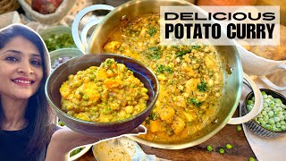 Cosy comforting Easy and utterly delicious signature family Potato Currypotatocurrypotatorecipe [upl. by Gerry874]