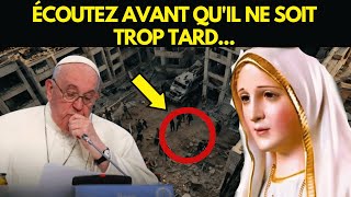 Révélation Choquante  Le Pape François Transmet un Message Urgent de la Vierge Marie [upl. by Zephan980]