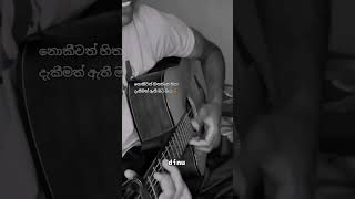 ma diha  මා දිහා guitar cover tharindu dinusha dinu coversong sinhala cover DILUBeats [upl. by Imuya]