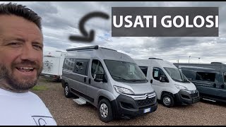 CAMPER USATI da 26k 35k 51k e 69k  LE ANTICIPAZIONI DI PARMA PASSEGGIATA 9\24 [upl. by Airual555]