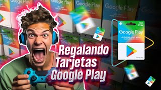 🟢💳 REGALANDO TARJETAS DE GOOGLE PLAY 🟡 TARJETAS DE GOOGLE PLAY GRATIS 🎁 CÓDIGOS STORE GRATIS 2024 [upl. by Eelrebmik]