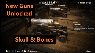 Taking the new Guns for a Spin  Skull amp Bones [upl. by Ytissac]