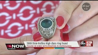 Woman trying to reunite class ring with owner [upl. by Suidualc]