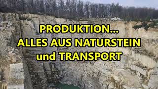 PRODUKTION VON ERZEUGNISSEN AUS NATURSTEIN… Diesmal Produktion von GranitPlatten [upl. by Colb427]