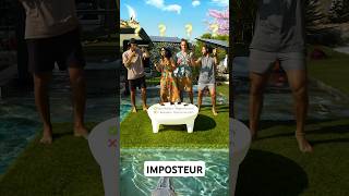 QUI EST LIMPOSTEUR  👿 Justine Axel Jo nobevent imposteur challenge dance shorts [upl. by Edea282]