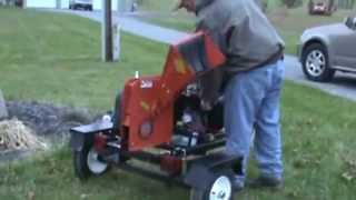 DR Chipper C163 CHP Towable Chipper 16HP V Twin Gas Engine For Sale Mark Supply Co [upl. by Leunamne]