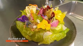 Recette  Salade de Plein Champ de Thierry Marx  Les Carnets de Julie  Salades à la carte [upl. by Mellen]