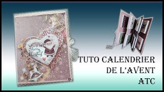 Tuto calendrier de lavent ATC [upl. by Gitel618]