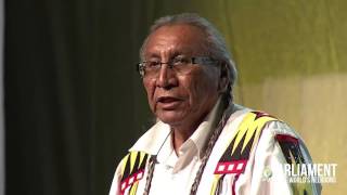 Lakota Leader Chief Arvol Lookinghorse Addresses 2015 Parliament [upl. by Jania]