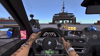 Realistic BMW Car Cross The River  Truck Simulator  Ultimate  Mobile Gameplay [upl. by Bray854]