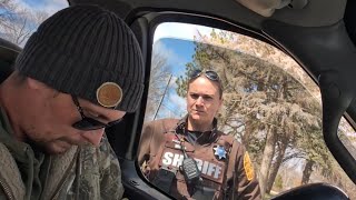 Sovereign Citizen Drives off Immediately After Being Warned Not To [upl. by Nal800]