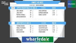 Upper Wharfedale CC 2nd XI v Birstwith CC 2nd XI [upl. by Fairfield70]