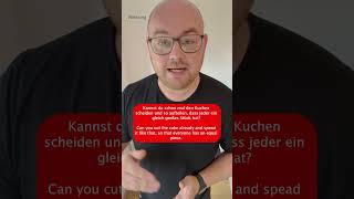 German verbs with teilen Learn German shorts [upl. by Dubois]