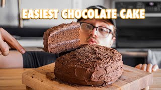 The Easiest Chocolate Cake Of All Time [upl. by Anitsihc448]