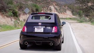 Fiat 500 Abarth Sights amp Sounds  Beauty Exhaust Flyby [upl. by Adeirf807]