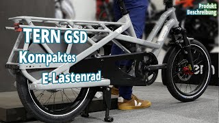 TERN GSD R14 ELastenrad  Elektrofahrrad24 NEWS [upl. by Aitnic]