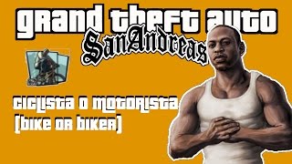 GTA San Andreas PS4  Trofeo CICLISTA O MOTORISTA [upl. by Westley963]