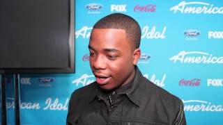 Burnell Taylor Interview American Idol Top 10 Performances [upl. by Uba]