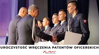 Uroczystość wręczenia patentów oficerskich w LAW 2023 r [upl. by Eugeniusz]