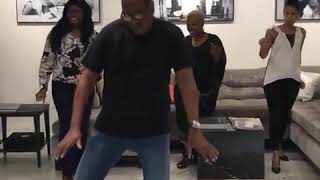 Mathew Knowles Dances to Beyoncés quotBefore I Let Goquot Challenge [upl. by Anceline]