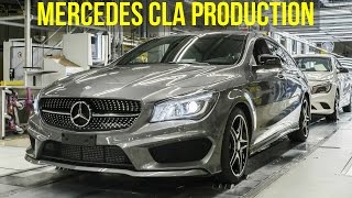 Mercedes CLA Production [upl. by Treve835]