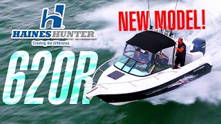 Haines Hunter 620R  Yamaha F200hp on water [upl. by Halsey]