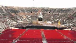 Arena di Verona  Veduta dal palco reale [upl. by Nirik]