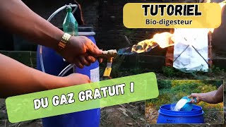 Comment avoir du gaz gratuitement à la maison avec des déchets [upl. by Elvira]