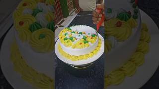 Colourful nozzle design new cakeytshort trending viralvideo pawan cake master [upl. by Eelnodnarb]