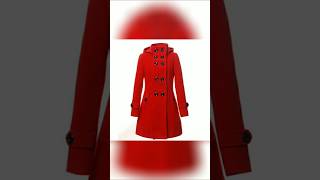 Womens Hooded Double Breasted Trench Wool Coat Long Winter Jackets Outersfashion [upl. by Pournaras]