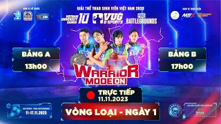 🏆 GIẢI ĐẤU SINH VIÊN VUG ESPORTS 2023  VÒNG LOẠI  NGÀY 1 HUST NEU HUTECH FPT VLU HCMUT [upl. by Carole]