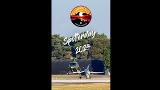 Review Spotterday KleineBrogel Air Base [upl. by Cirek]