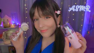 ⭐ASMR Visitando a la Dermatóloga🧼Tratamiento Acne y Limpieza Facial Sub Roleplay en Español [upl. by Ynar]