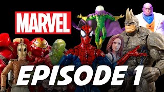 Marvel Legends Stop Motion Collection EPISODE 1  SpiderMan Avengers XMen [upl. by Guadalupe849]