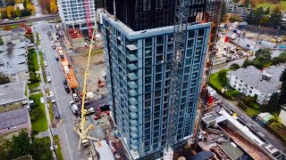 INSANE High Rise CONCRETE POUR [upl. by Lenna]