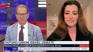 Natasha Hausdorff discusses the Oxford Union debate on Israel with Michael Portillo on GB News [upl. by Elohcin]