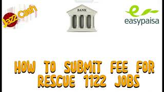 How to pay Fee online for Rescue 1122 Jobs Easy amp Simple Steps [upl. by Krusche]