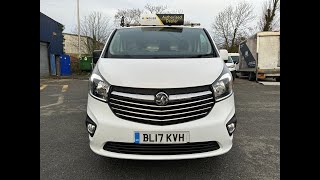 2018 VAUXHALL VIVARO 2700 16CDTI 120PS Sportive H1 Van BL17 KVH [upl. by Pollock16]