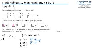 Matematik 2c Nationellt prov VT 2015 Del B [upl. by Binah]