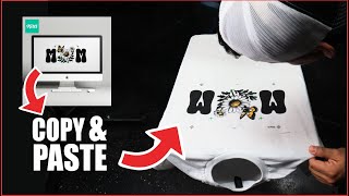 How I Make Print amp Sell My Tshirt Designs From Home [upl. by Anelhtak305]