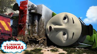 Il Trenino Thomas  Rocky Rescue  cartoni animati per bambini [upl. by Sokil]